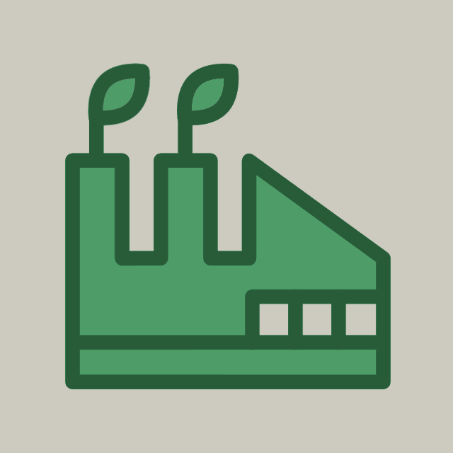 Coir factory processing